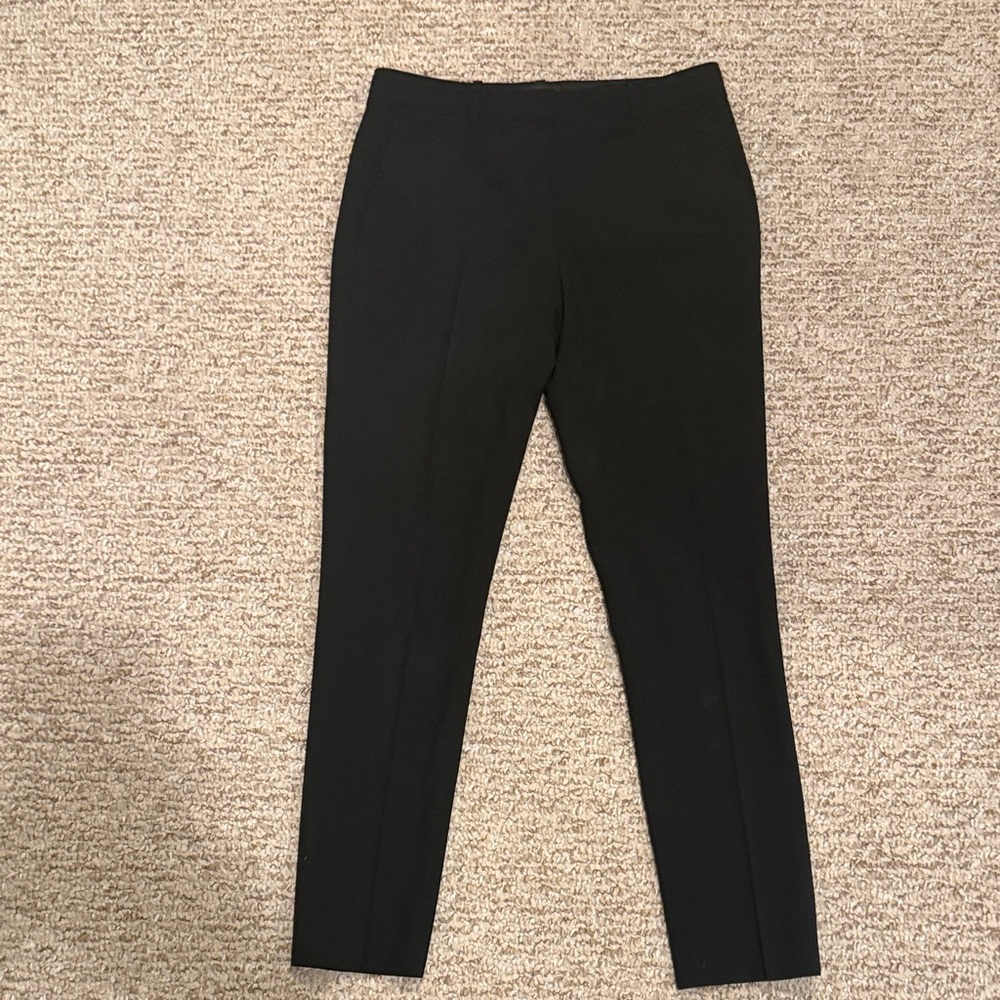 Theory Black Ankle Pants